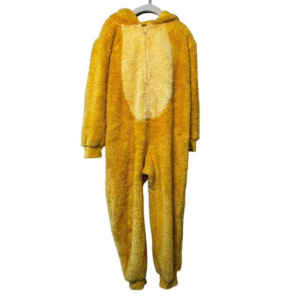 DISNEY STORE Simba Costume Pajamas Kids 5-6 The Lion King Cozy Onesie Halloween - Picture 2 of 10